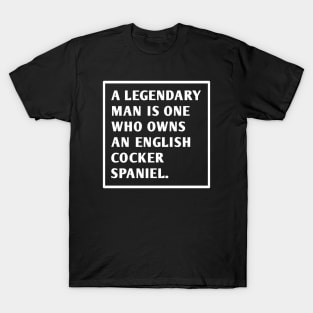 English cocker spaniel T-Shirt